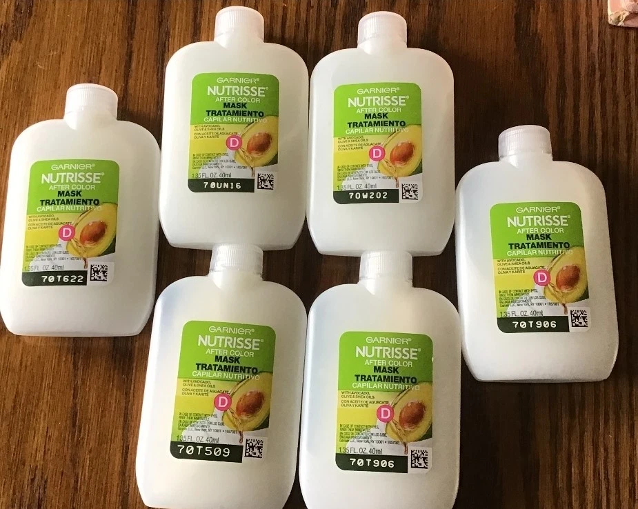 Six (6) Garnier Nutrisse After Color Mask Treatment - 1.35 OZ - Image 1 of 1