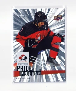 COLE RESCHNY '25 Upper Deck Team Canada OUTBURST card #93 CALGARY FLAMES - Picture 1 of 1