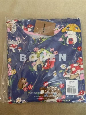 迷你紧身 11 - 12 岁蘑菇仙女屋礼服动物自然全新无标签 — 第 1/4 张图片