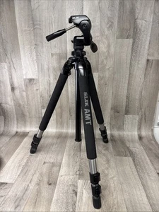 SLIK AMT Pro 700 DX Tripod with 700DX 3-Way, Pan-and-Tilt Head - Titanium - Picture 1 of 8
