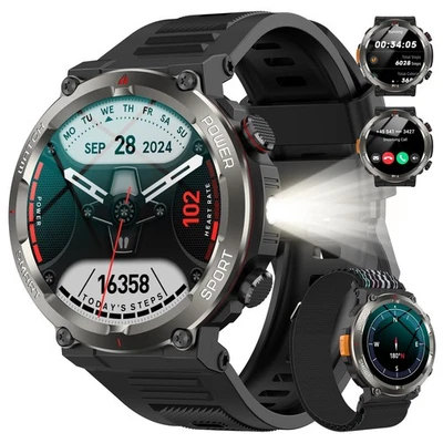 Blackview Smartwatch Herren mit Telefonfunktion für iOS Android Schrittzähler - Bild 1 von 4