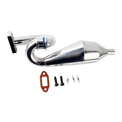 RC 15004 Exhaust Pipe Replacements for HSP 94054 1/5 RC Car Trucks Vehicles DIY - Image 1 of 3