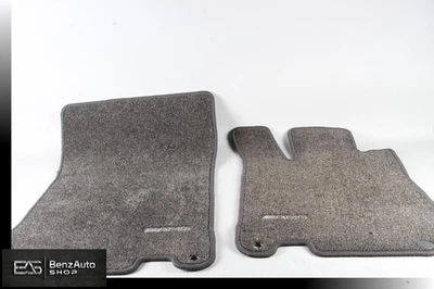 03-12 Juego de 2 alfombrillas alfombrillas delanteras Mercedes R230 SL55 SL63 AMG OEM Foto 1 de 4