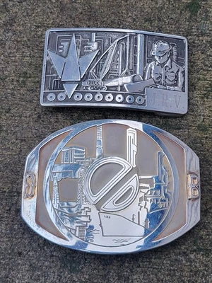 Lote de hebillas de cinturón de plata de ley *217 gramos* chatarra o no Foto 1 de 4