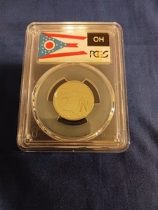 2002 S SILVER PCGS PR70DCAM OHIO STATE FLAG QUARTER - Picture 1 of 2
