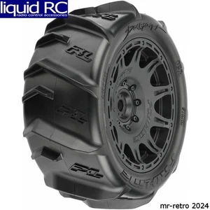 Pro-Line 1020211 Dumont Snd/Snw 5.7 Tires Mounted Removable Hex Black Raid 2 - Picture 1 of 1