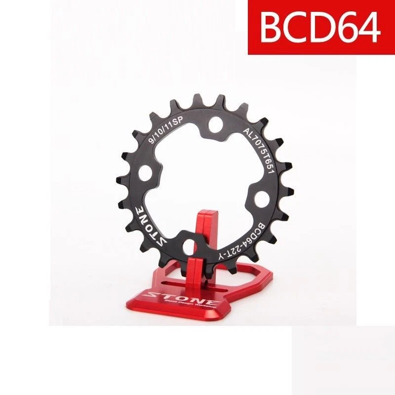 AL7075 Circle Chainring BCD64 N/W Tooth 4 bolts For TRIALS Climbing bike Cruiser - Image 1 of 1