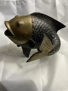 vintage brass koi fish - Picture 1 of 4