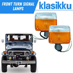 Fit For Toyota Land Cruiser FJ45 FJ40 HJ45 BJ40 45 Front Fender Turn Signal Lamp - Picture 1 of 7