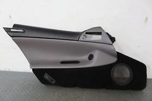 92-96 Dodge Viper Left LH Driver Interior Door Trim Panel (Gray/Black) Mild Wear