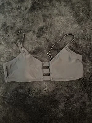 Traje de baño Top Hollister Negro Talla M Foto 1 de 4