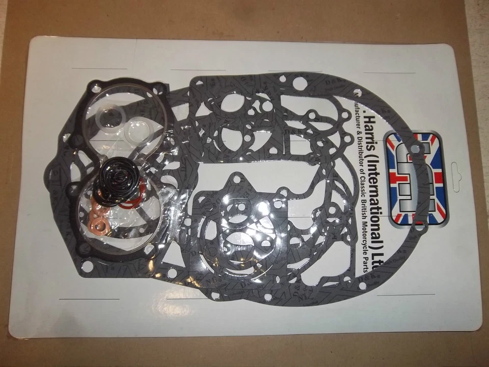 JUEGO DE JUNTAS DE MOTOR COMPLETO TRIUMPH TR7 T140 BONNEVILLE TIGER 1973-83 750cc - 99-7002 Foto 1 de 1