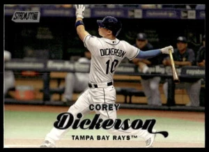 2017 Stadium Club #95 Corey Dickerson Tampa Bay Rays Baseball - Picture 1 of 2