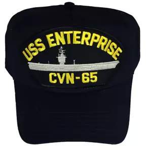CAPPELLO USS ENTERPRISE CVN-65 USN NAVY NAVE BIG E PORTAEREI ENERGIA NUCLEARE - Foto 1 di 1