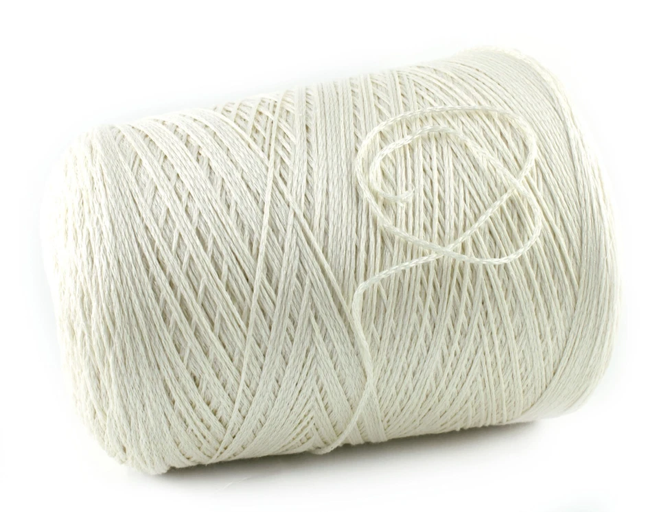 120€/kg 100g FETTUCCIA REGINA creme 100% Maulbeerseide 400m/100g Kone - Bild 1 von 2