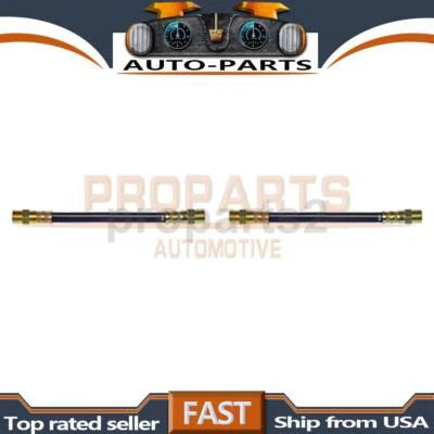 2x Hydraulic Brake Hose Rear Kit For Volkswagen Caribe 1982-1984 - Image 1 of 4