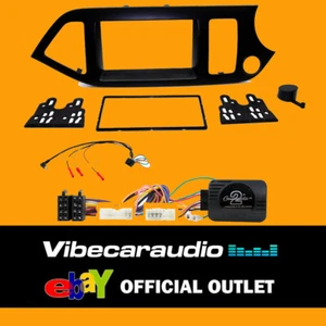 CTKKI25 KIA Picanto 2011> nicht verstärkt komplettes Doppel DIN Stereo Einbauset - Bild 1 von 1