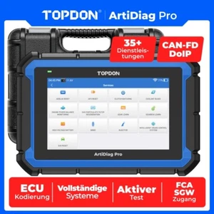 Dispositivo de diagnóstico 2025 Topdon Artidiag PRO coche OBD2 escáner todo el sistema 35+servicios - Imagen 1 de 22