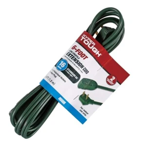 American Motorhome RV 5th Wheel 110Volt 6ft Black Extension Lead - Picture 1 of 1