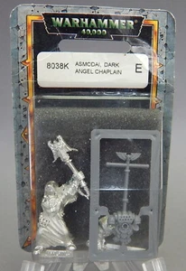 Warhammer 40k 8038K Asmodai Dark Angel Chaplain Pewter Metal 2000 Oop - Picture 1 of 3