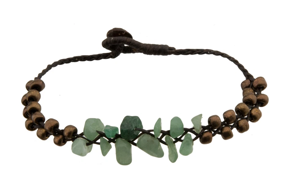 Armband Tibetan Freundschaft mit Perlen Aventurine -BB20775-FS5C - Bild 1 von 1