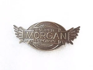Insignia de capucha vintage de capó volador Morgan #18B22 - Imagen 1 de 6