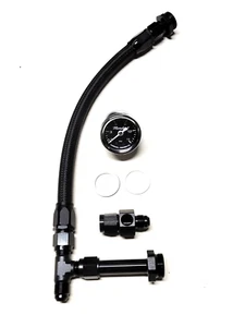 6AN HOLLEY LÍNEA DE COMBUSTIBLE TRENZADA NEGRA SERIE 4160 CON CALIBRE 0-15LBS - Imagen 1 de 1