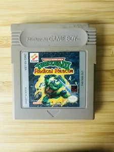 Teenage Mutant Ninja Turtles III: Radical Rescue (Nintendo Game Boy, 1993) TMNT - Picture 1 of 1