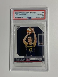 2024 Panini Instant WNBA Caitlin Clark RC #1 PSA 10 - Picture 1 of 2