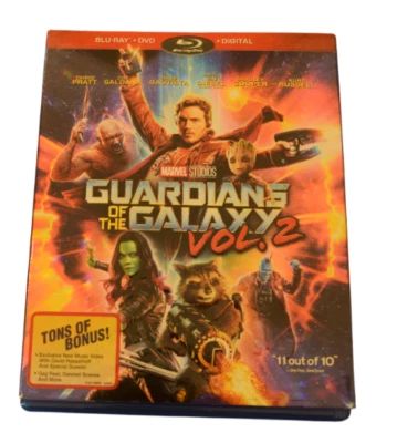 Marvel's Guardians of the Galaxy Vol. 2 Blu-ray DVD 2 Disc w/ Bonus Features - Image 1 of 4