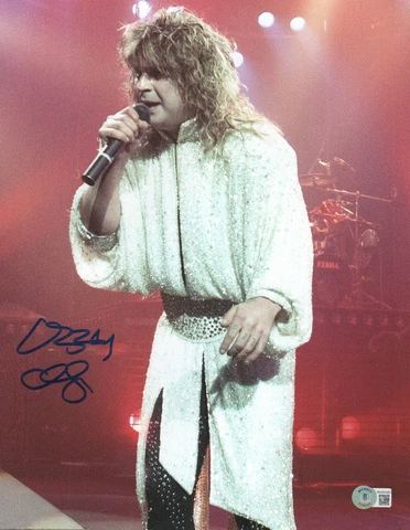 W@W OZZY OSBOURNE SIGNED AUTOGRAPH 11X14 PHOTO BECKETT BAS BLACK SABBATH 9 Cover