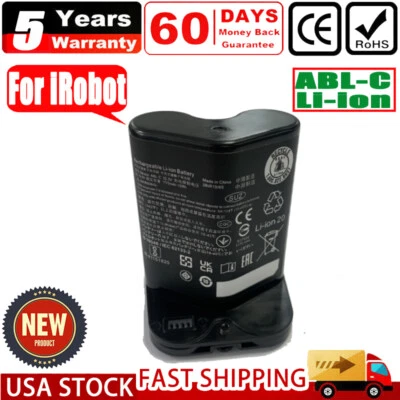 BATTERYMASTER NEW Battery ABL-C For iRobot Braava Jet M6 M611020 M612880 Ultimate Robot Mop