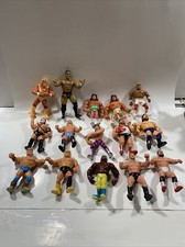 WWF Hasbro 15 Figure Lot Wrestling Figures WWE Retro 1990's