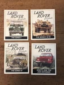 Land-Rover Legends Collector Cards Golden Era