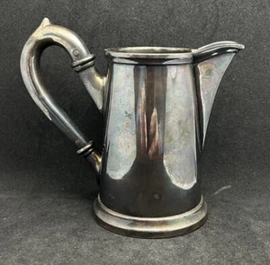 Antique Paul Tauer's Söhne P.Tauers Sohne Wien Silver Plated Monogram Milk Cup - Picture 1 of 16