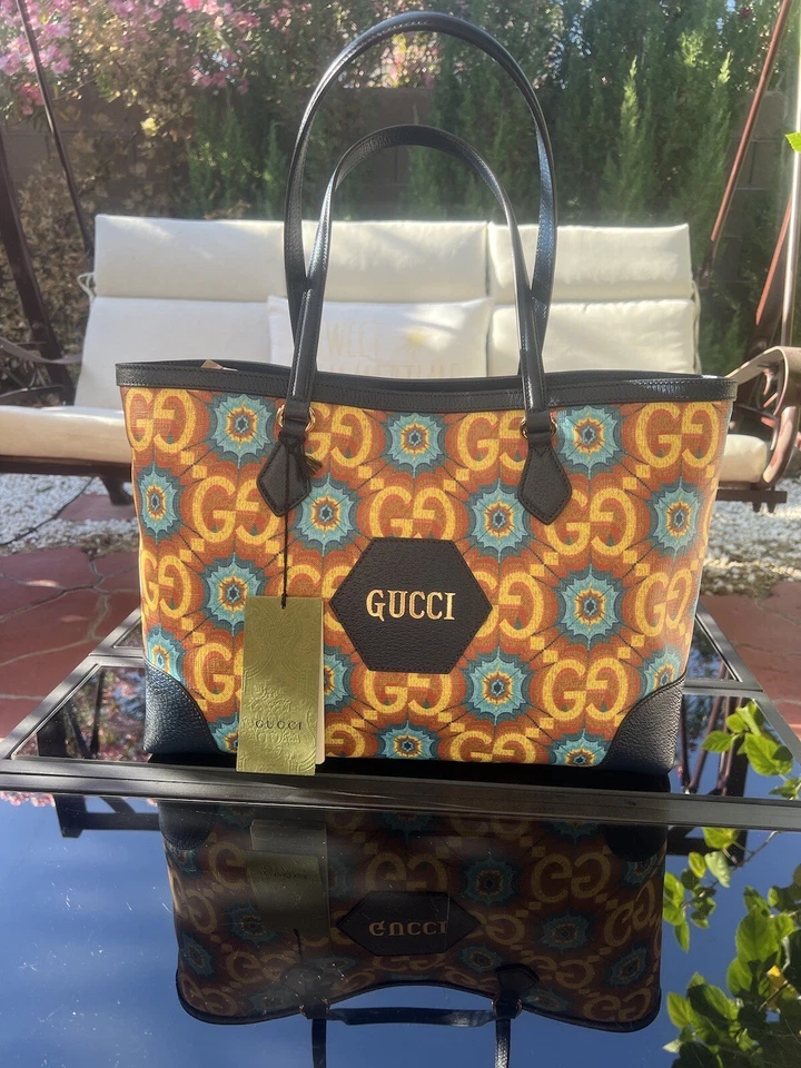 GUCCI 100 OPHIDIA Shoulder Bag Tote Bag 100th Anniversary 676681 #RC008