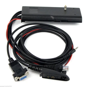 RIB-Less 4-in-1 Programming Cable for Motorola GP300 GM300 CP200 GP340 Radio - Picture 1 of 10