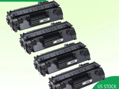 4 CE505A Toner Cartridge for HP 05A LaserJet P2055dn P2035n P2035 P2050 Printer - Image 1 of 4