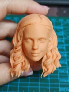 1:6 1:12 1:18 Hermione Granger Head Sculpt Carved For Female Action Figure Body - Picture 1 of 8