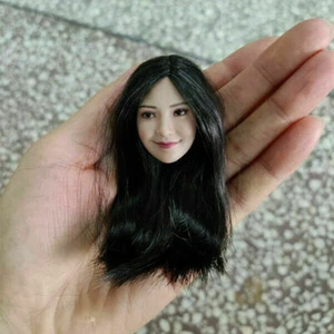 Escultura de cabeza de niña Angelababy 1:6 hembra tallada para cuerpo figura JO 12' PH TBL JO - Imagen 1 de 9
