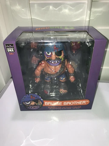 MADBALLS Premium DNA wave 1  BRUISE BROTHER 6" Action Figure Cover