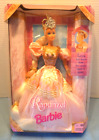 1997 Rapunzel Barbie Doll Crown Mattel #17646 New In Box