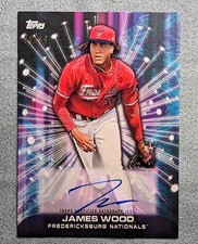2023 Topps Pro Debut Future Cornerstones Auto James Wood #09/99 (FC-JW) Read