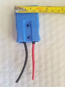 Conector de batería Trax 12 V azul estilo antiguo solo para 2016 y anteriores Cop Ram - Imagen 1 de 1