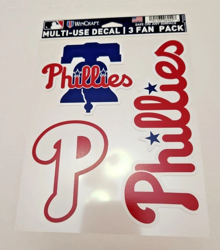 MLB Multi-Use Decal 3 Fan Pack - Image 1 of 1