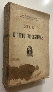 carnelutti STUDIEN PROZESSRECHT LITHOTYPIE 1925 - Bild 1 von 2