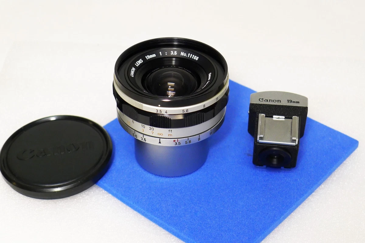 Canon f/3.5 Camera Lenses 19mm Focal for sale | eBay