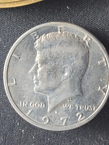 1972-D Kennedy Half dollar Cover