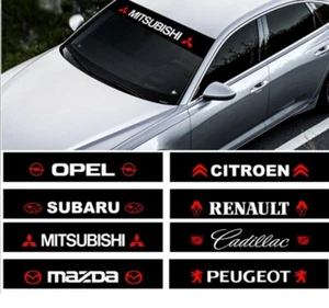 Universal Sunstrip to Fit all cars Vinyl Decal Banner Graphic motorsport - Picture 1 of 6