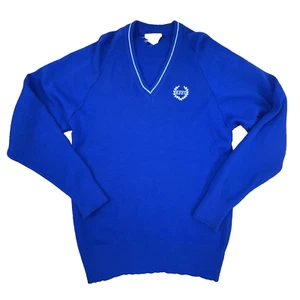 East Fremantle Sharks Vintage Sekem Woolen Sweater Jumper Fits 100cm Chest - Bild 1 von 8